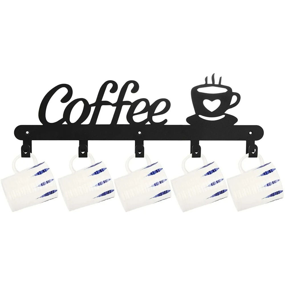 Kitchen Appliances Rack - Support mural en métal pour tasses
