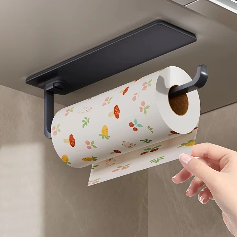 Kitchen Appliances Rack - Nouveau support mural adhésif pour essuie-tout