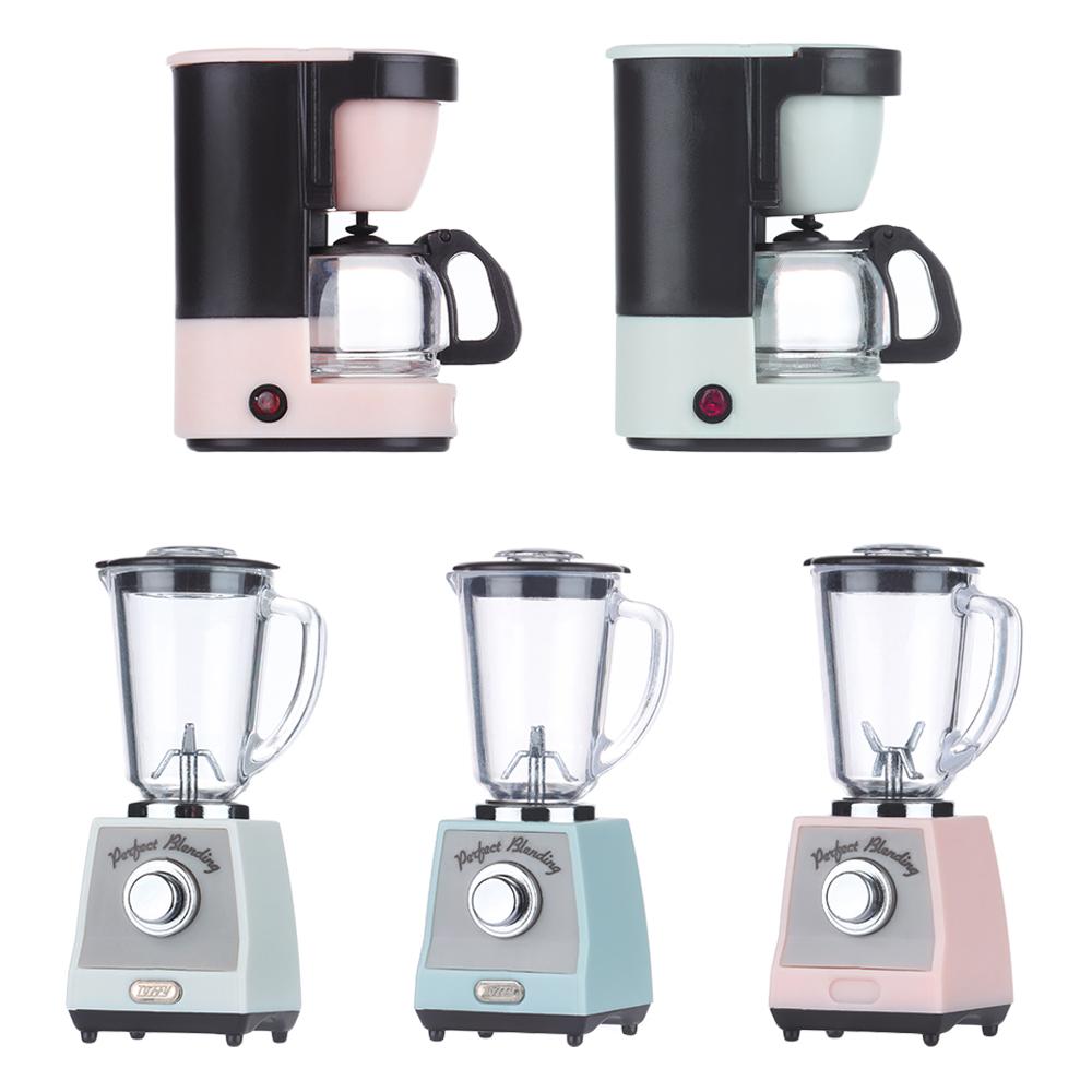 Kitchen Appliances List - Miniature cafetière modèle en plastique, simulation