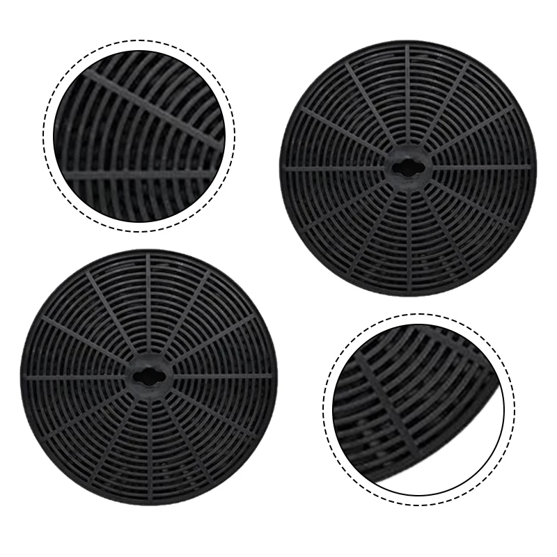 Kitchen Appliances List - Filtres à charbon actif 153x16mm, 2