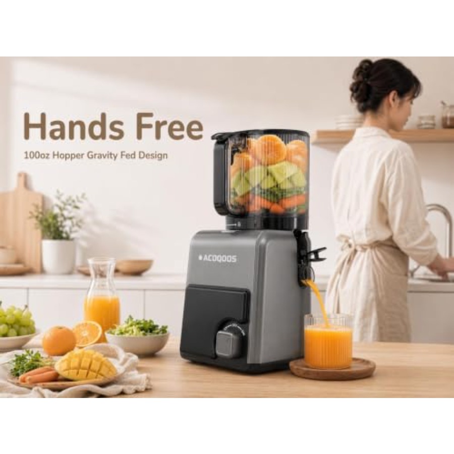 Extracteur de jus à pression à - Juicer Cold Press Slow avis et prix