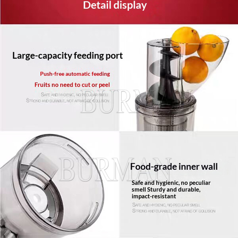 Extracteur de jus professionne - Juicer Cold Press Slow avis et prix
