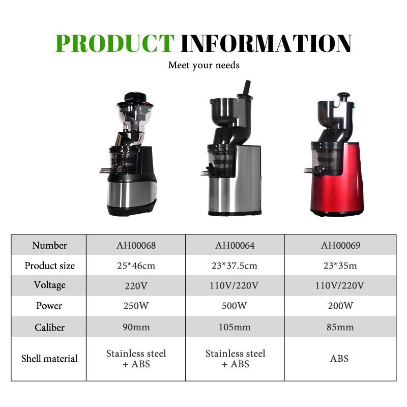 MOSEENER Commercial Portable é - Juicer Cold Press Slow avis et prix